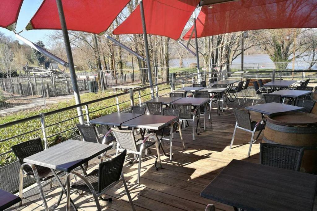 Charmant appartement T2 dans villa avec spa extérieur de mai à septembre Laveyron Exterior foto